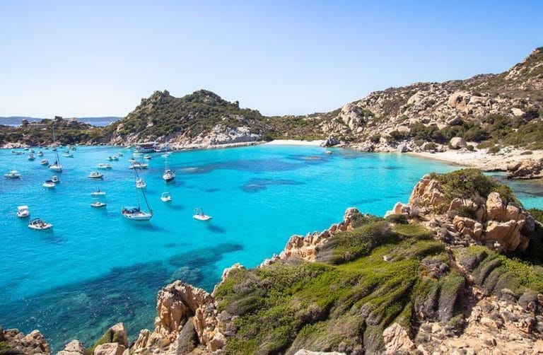 The best Sardinia beaches near Palau 5 days itinerary