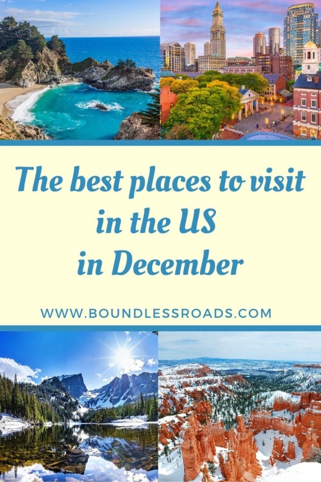 The 25 best places to visit in the USA in December for solo travelers