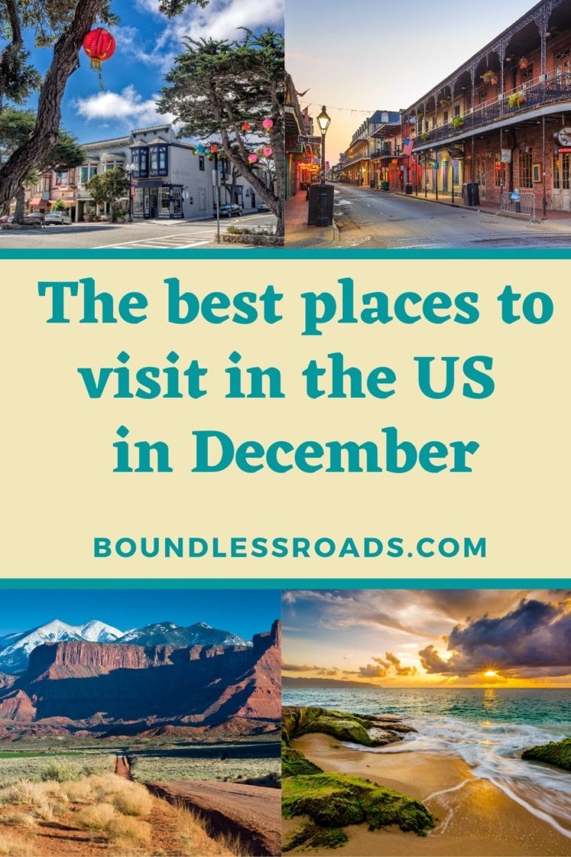 The 25 best places to visit in the USA in December for solo travelers
