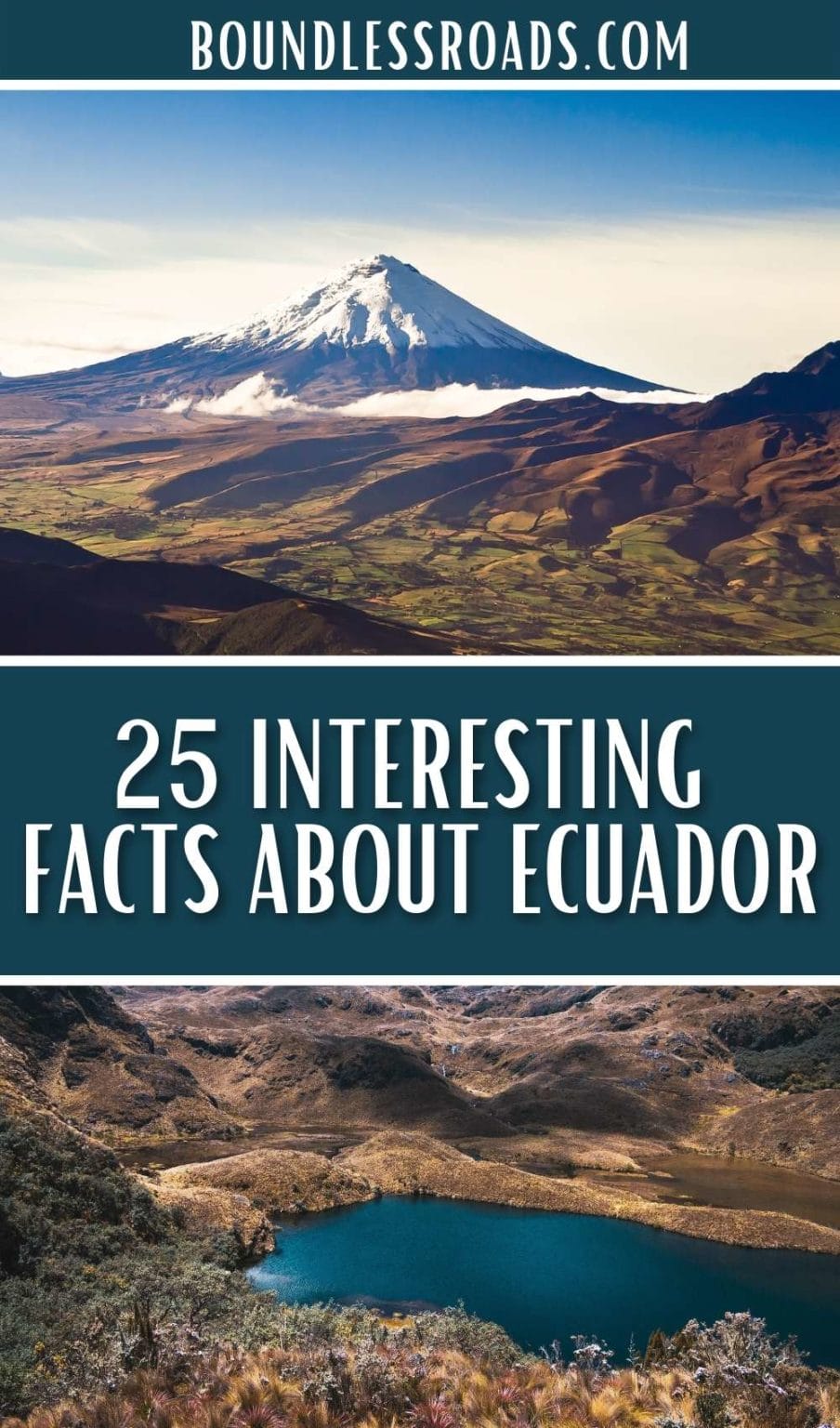 25 interesting facts about Ecuador