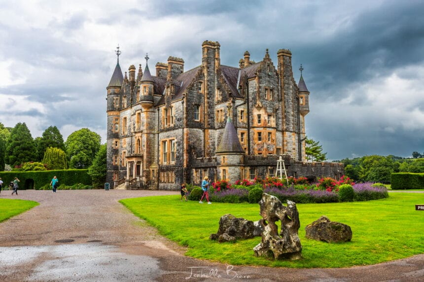 The Blarney Castle landscape.