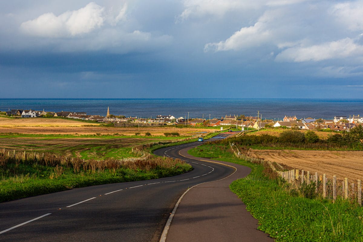 Road to Giant's Causeway.