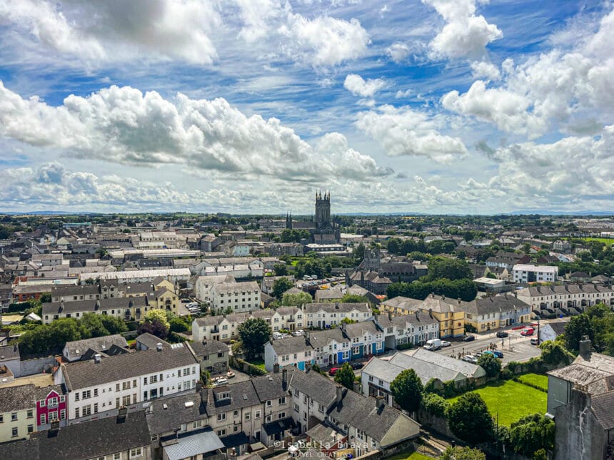 Round tower views at St Canice Cathedral