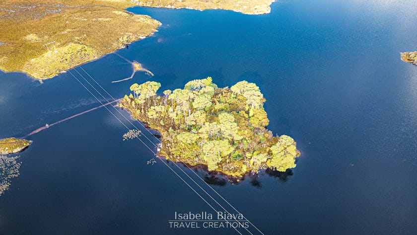 Aerial view connemara