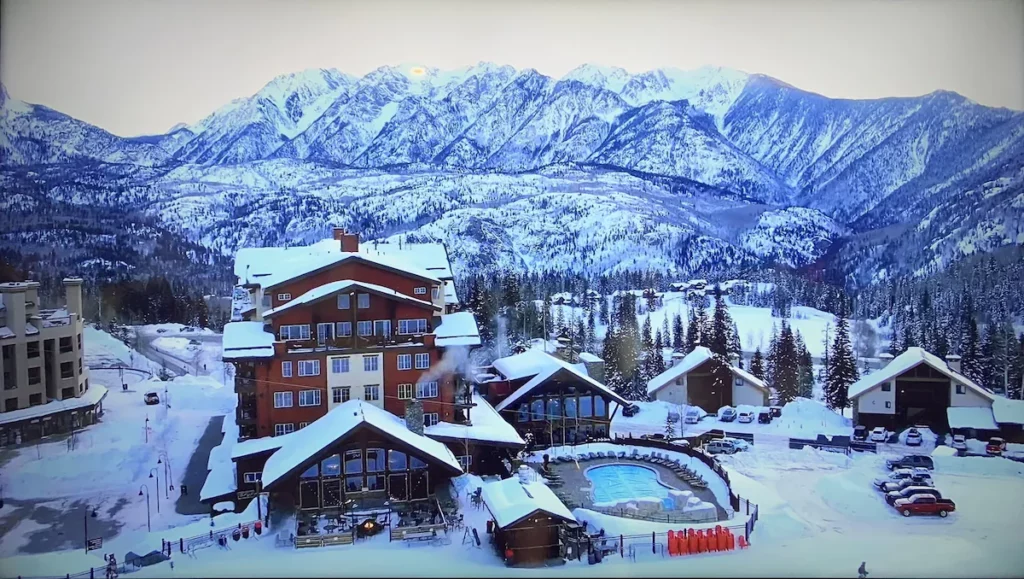 Purgatory resort in winter snow